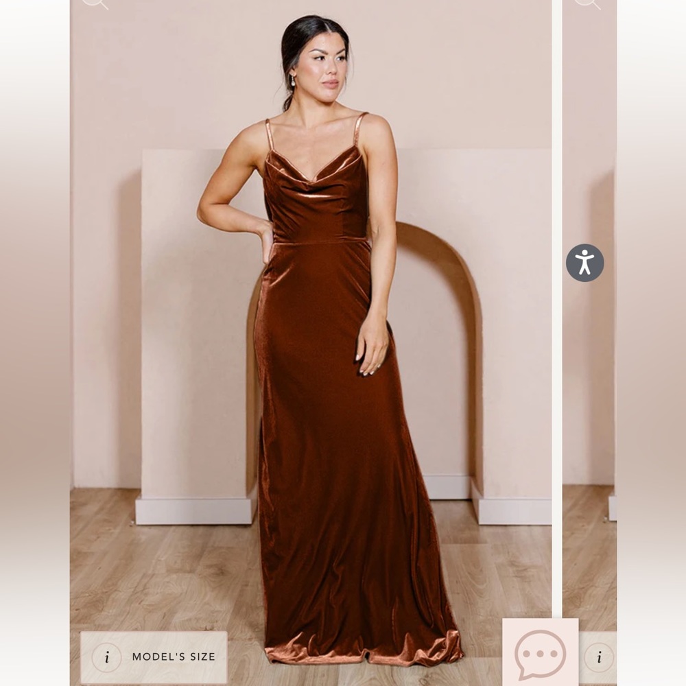 Revelry Nadia Velvet Dress